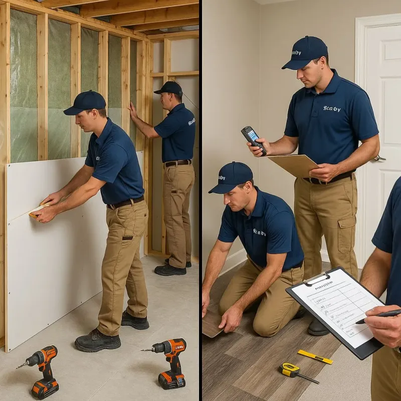 Repairs and Reconstruction process in Hale County, TX